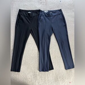Kjus Black and Navy Slim Pants